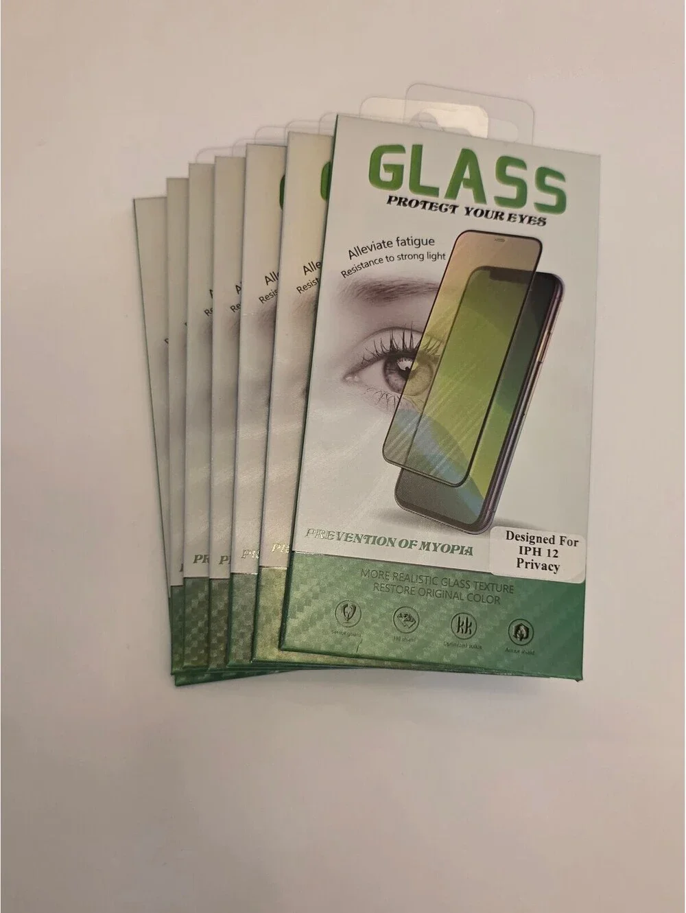Privacy Screen Protector Tempered Glass for iPhone 12